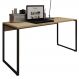 Mesa Para Escritório e Home Office Industrial Soft 150 cm F01 Nature Fosco - Lyam Decor