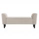 Recamier Bau Malibu 1,60m Suede Bege - Inova Decor