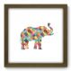 Quadro Decorativo - Elefante - 303qdsm