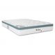 Colchão King Meditare Mola Ensacada (29x193x203) Verde e Branco