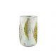 Vaso Decorativo Cimento Dourado 12X17,5Cm