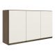Armário de Cozinha Aéreo 120cm Maly N03 Carvalho/Off White - Mpozenato