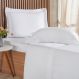 Jogo de Cama Queen 4 Pçs Ricamo 300 Fios 100% Algodão 160x200x40cm Branco