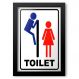 Quadro Decorativo Toilet-24x34Cm