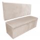 Kit Calçadeira e Painel Clean 140 cm Suede D'Rossi
