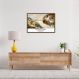 Quadro Art C The Creation of Adam 100x70 Caixa Marrom