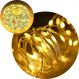 Pisca Cordão De Natal 400 Lâmpadas LEDs Amarelo 50M 110-220v