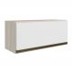 Armario Aereo Basc MDF 80 cm Kali 16341 Bianco Toq Branco Uv Nicioli