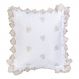 Almofada Decorativa Bordada 400 fios Sensualle Branco Vilela Enxovais 2 peças