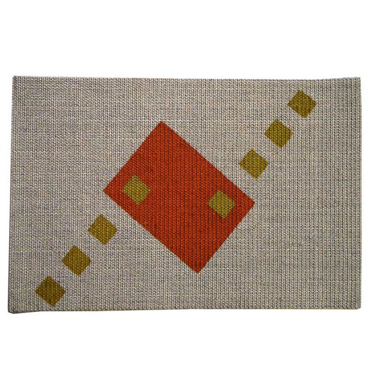 Capacho Pintado 40x60 Cm Areia 140993 Apaeb