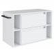 Gabinete Para Banheiro 01 Porta 01 Gaveta 80cm Branco PRODDY