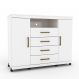 Cômoda Havana Master 2 Portas 4 Gavetas Branca