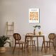 Quadro Matisse The Garden 86x60 Filete Branco
