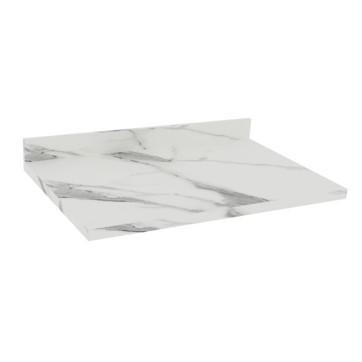 Tampo para Balcão Manhattan Calacatta 80 cm