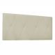 Cabeceira Painel Aquilla Para Cama Box King 195 cm Corino Bege - D'Rossi
