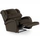 Poltrona do Papai Reclinável Kalie Controle Power Elétrico FH9 PU Marrom - Mpozenato