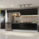 Armário de Cozinha Completa 400cm Branco/Preto Lux da Thauane Madesa