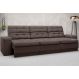 Sofá Brunello 2,30m Retrátil e Reclinável Velosuede Chocolate - NETSOFAS