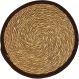 Lugar Americano Rústico Colors Fibra Natural 38cm Café