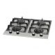 Fogão Cooktop à Gás Fischer 20874/51521 Platinium Prime 4 Bocas Escovado