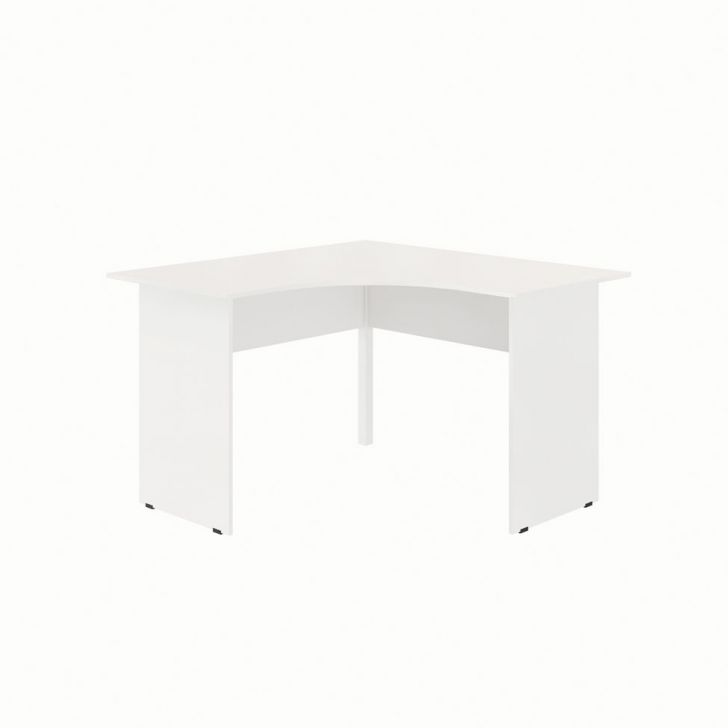 Escrivaninha em L New City Cinza 120 cm