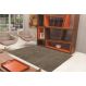 Tapete Vip Sala e Quarto Liso Caqui 1,00 x 1,40m- Jolitex