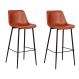 Conjunto com 2 Banquetas Gênova Marrom