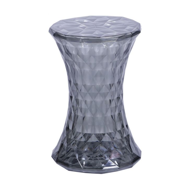 Banqueta Retro Alta Bar Cozinha 41,5X41Cm Aço Vermelho