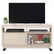Rack Tv 50 Pol 121 cm 1 Porta Artur Calacata Off White MADETEC