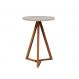 Mesa Lateral Redonda Classic Gianduia e Nature
