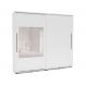 Image of Guarda-Roupa Casal com Espelho Coimbra Flex 2 Portas 6 Gavetas Branco MO895CL83OFWMOB
