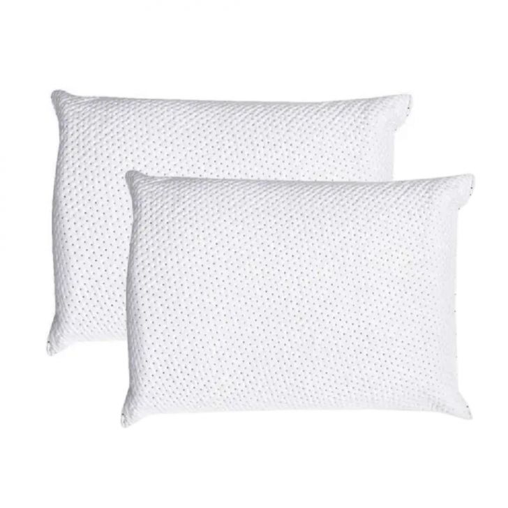 Conjunto com 2 Travesseiros Guldi Soft Nasa Branco
