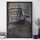 Quadro Decorativo Pintura Star Wars Armadura-24x34Cm