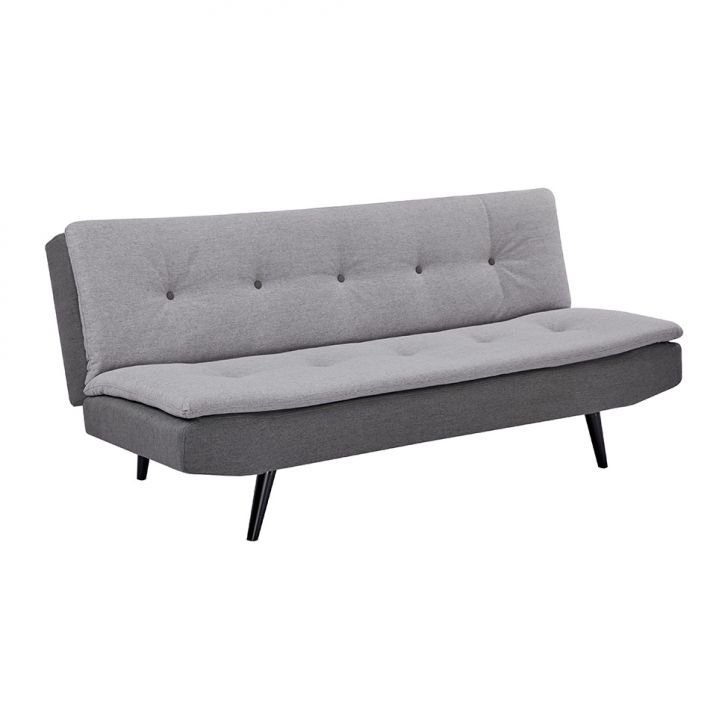 Sofá-Cama 3 Lugares Tivoli Cinza Escuro