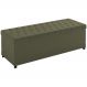 Recamier Calçadeira Bau 140 cm Rodizios Madi Corano TCS 357 Peer