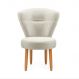 Conjunto 6 Cadeiras Decor para Sala de Jantar Maquiagem Recepção Tecido Veludo Pés de Madeira
