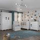 Quarto Completo com Poltrona de Amamentação Pimpolho Multimóveis MP4073 Branco