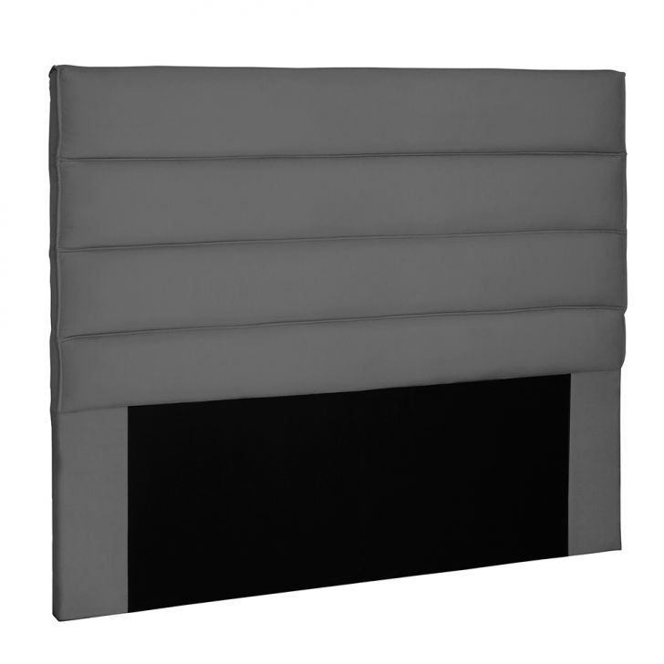 Cabeceira Queen La Italiana Suede Cinza