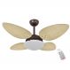 Ventilador Premium Natural 220V e Controle Remoto