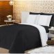 Kit Cobre Leito Queen Casualle Preto Casaborda 3 peças