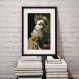 Quadro Bulldog Francês Lady - 60x48cm