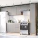 Image of Cozinha Completa Campanele 9 Portas 3 Gavetas Castanho e Cinza PO072CL73GLUMOB