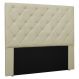 Cabeceira Estofada Cama Box Casal Queen Size Tânia 160cm Corano Bege - Desk Design