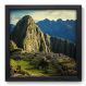 Quadro Decorativo - Machu Picchu - 33cm x 33cm - 090qnmbp