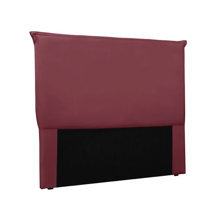 Cabeceira Solteiro Veneza Veludo Vinho