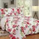 Colcha Casal 3 Peças Patchwork Microfibra Belize
