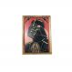 Quadro Decorativa Quarto Sala Darth Vader 20x30Cm Vermelho