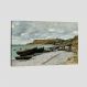 Quadro Claude Monet Sainte Andresse Tela No Chassi 95X63Cm