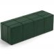 Puff Decorativo Living Sala de Estar 140 cm Roma W01 Couríssimo Verde - Lyam