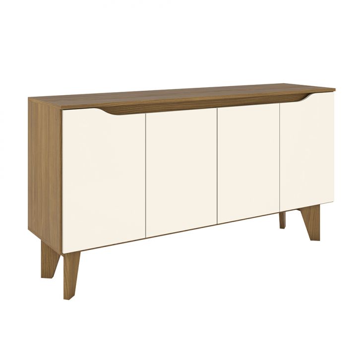 Buffet Âmbar 4 PT Nature e Off White